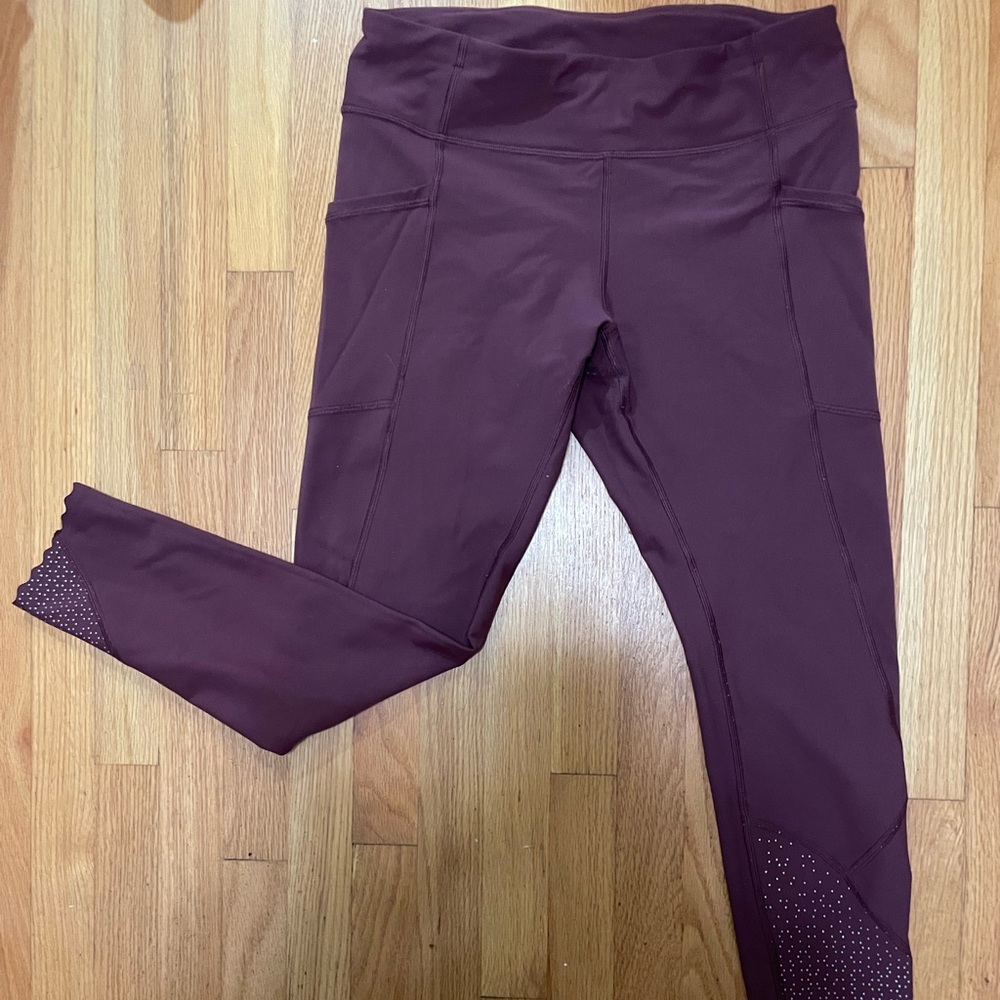 Lulu Lemon Reflective Leggings Wunder Trains